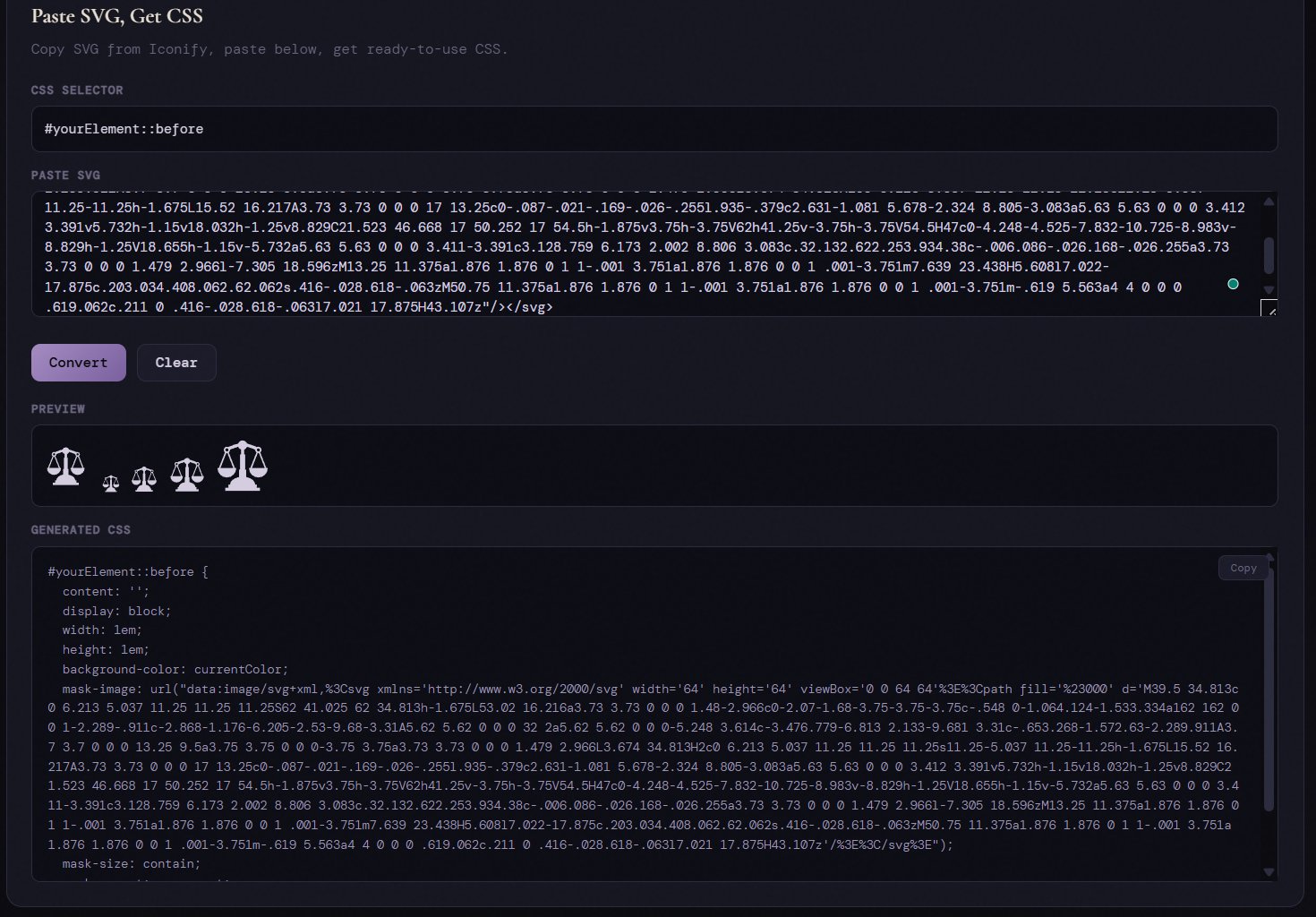 ST Icon Toolkit SVG converter